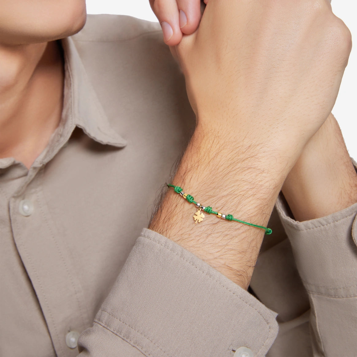 bracciale pad mini quadrifoglio