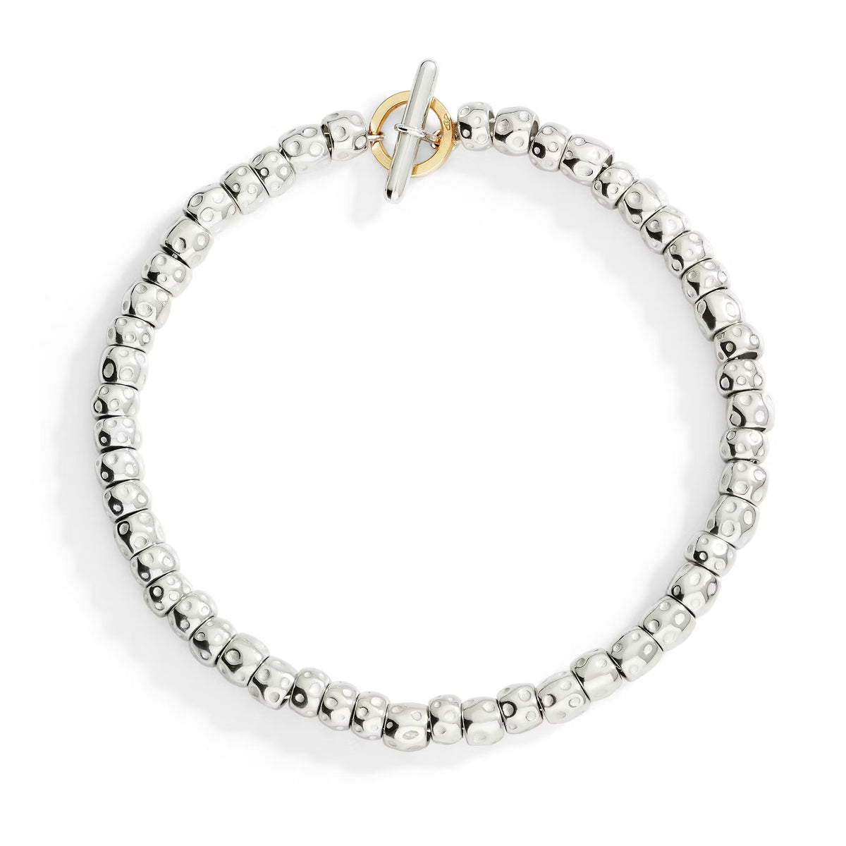 Silver Bead Bracelet