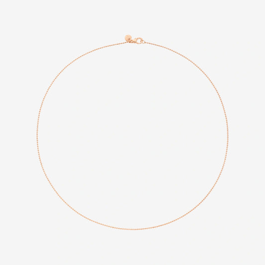 collana bollicine oro rosa