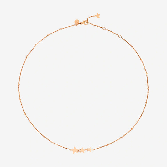collana stellina oro rosa
