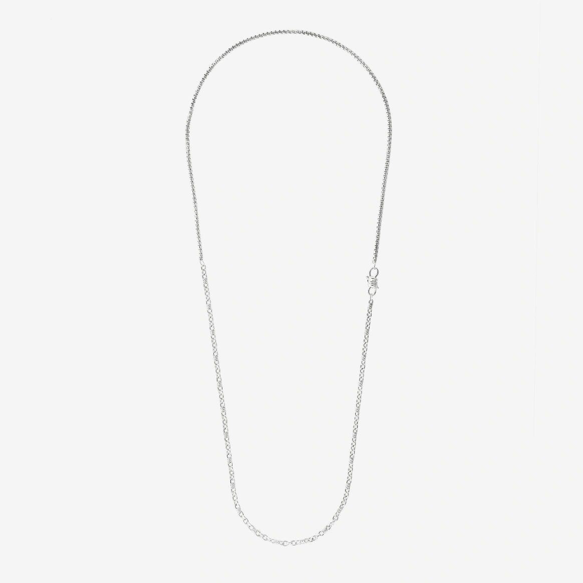 collana nodo argento
