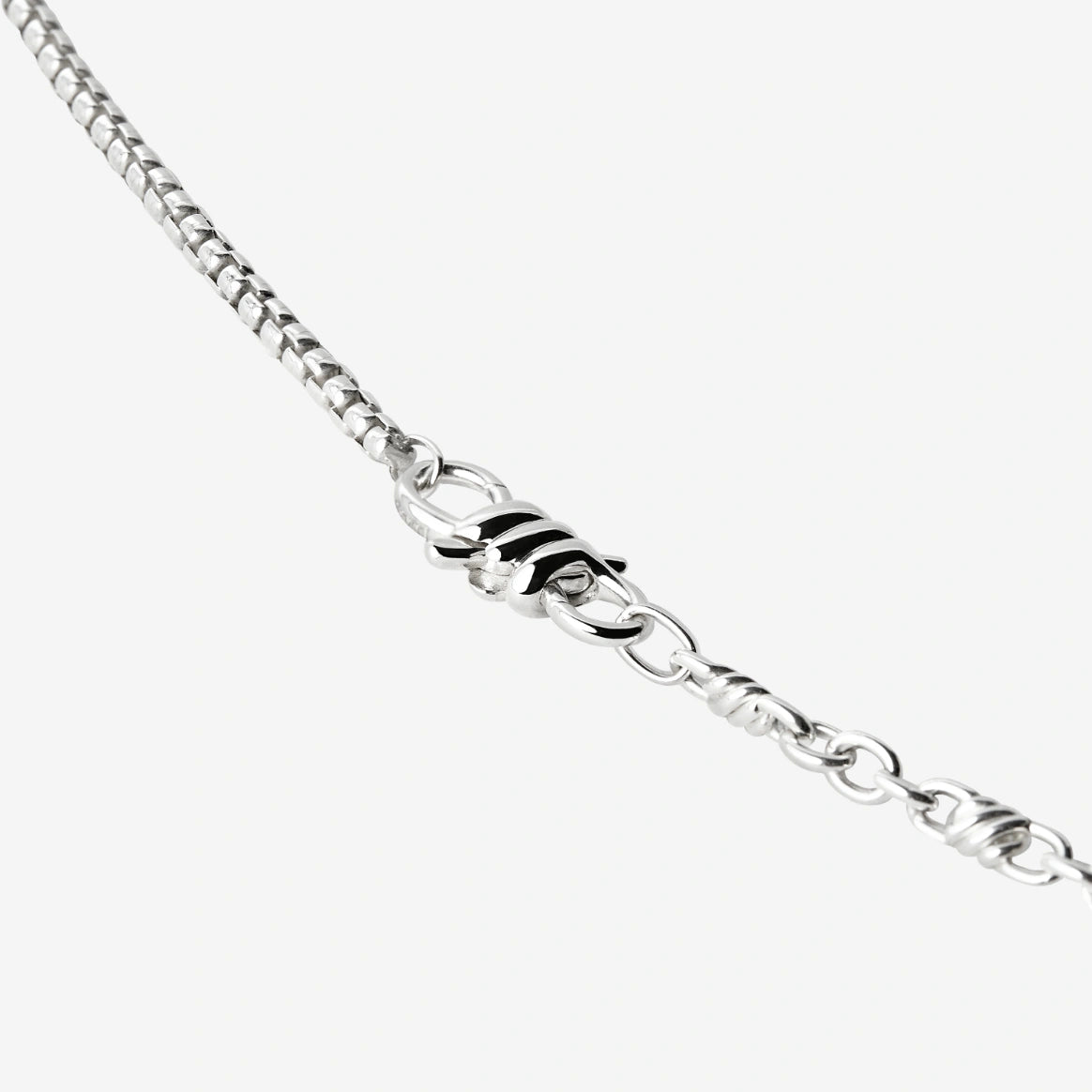 collana nodo argento