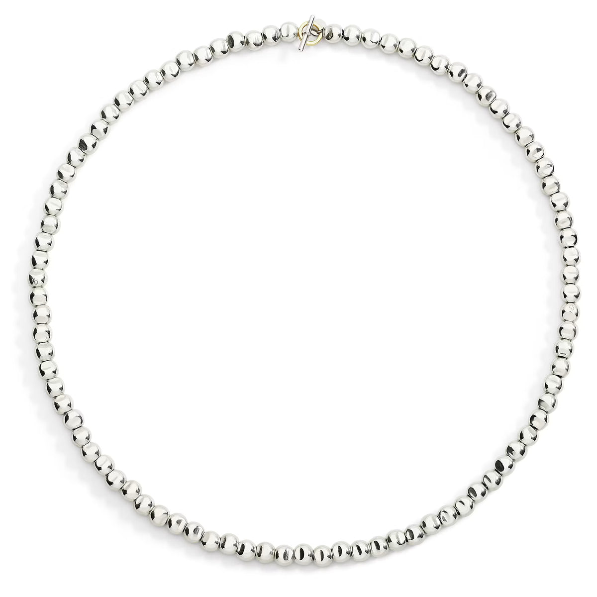essential silver necklace