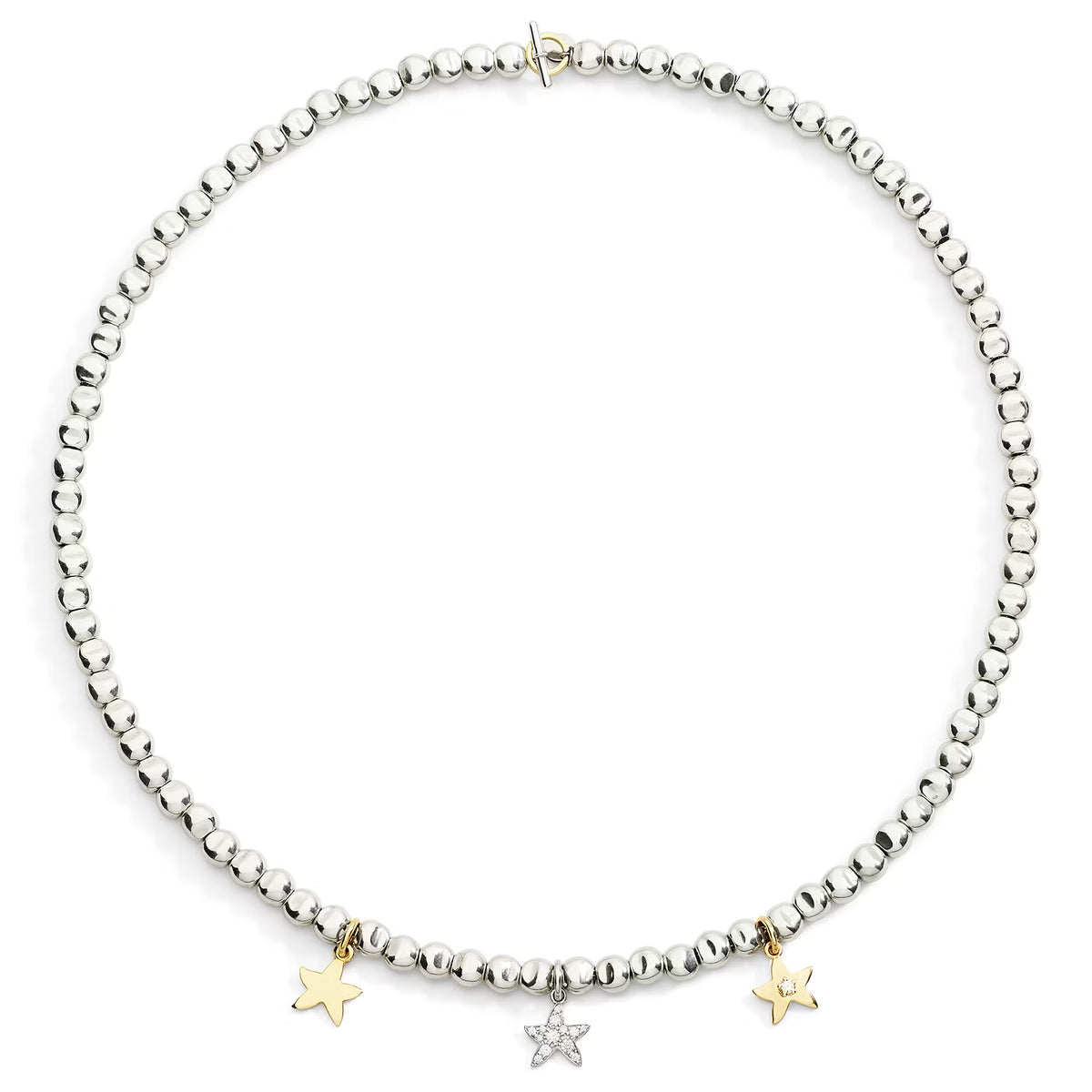 essential silver necklace