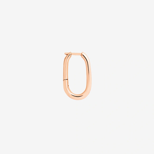 Orecchino hoop Essentials oro rosa