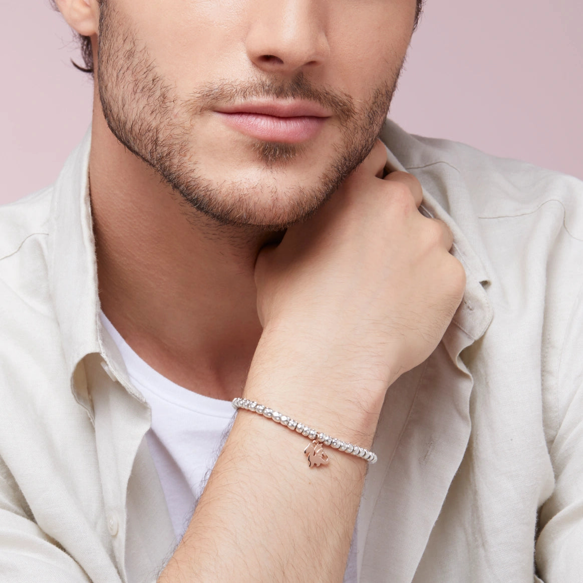 ciondolo drago oro rosa