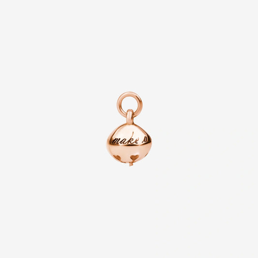 ciondolo campanello oro rosa