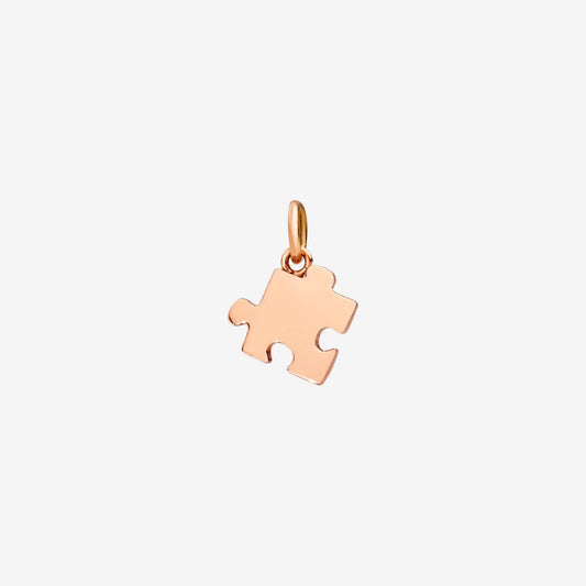 ciondolo puzzle oro rosa destro