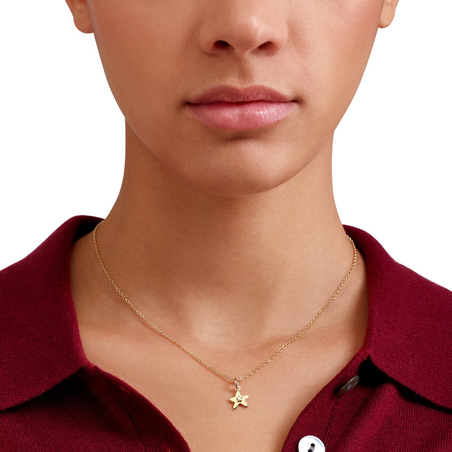 Charm Stellina con Diamante