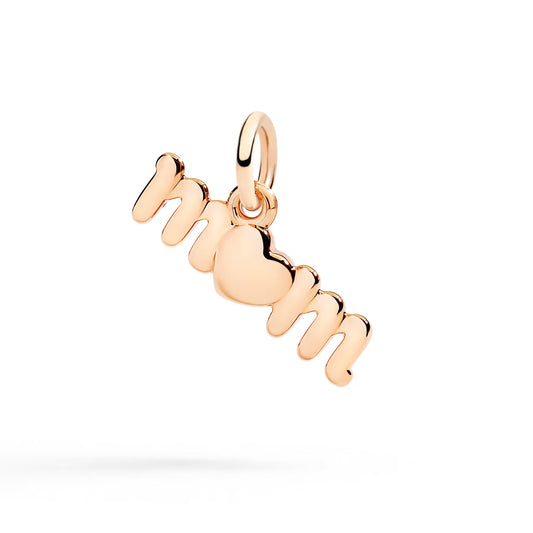 ciondolo mom oro rosa