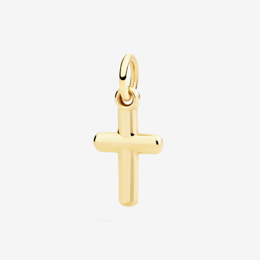 Ciondolo Croce in Oro Giallo