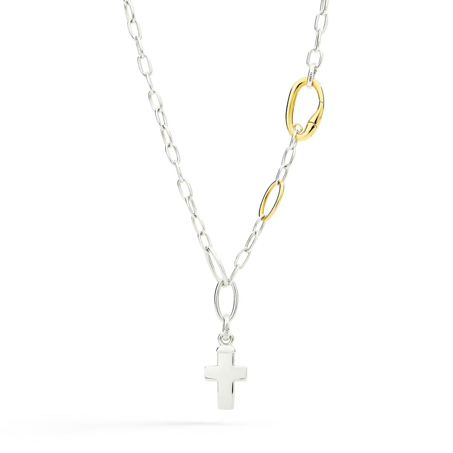 Ciondolo Maxi Croce in Argento