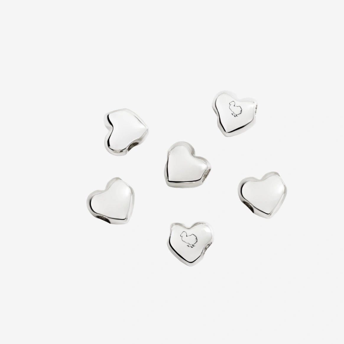 Componenti Cuore Argento