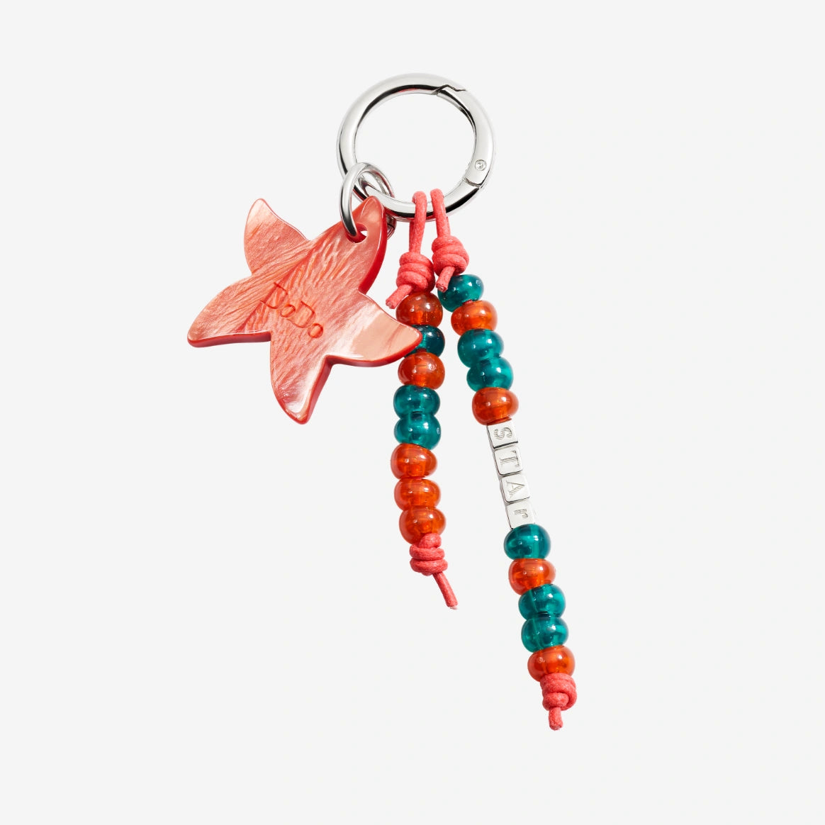 bag charms stella in bioresina & plastica riciclata