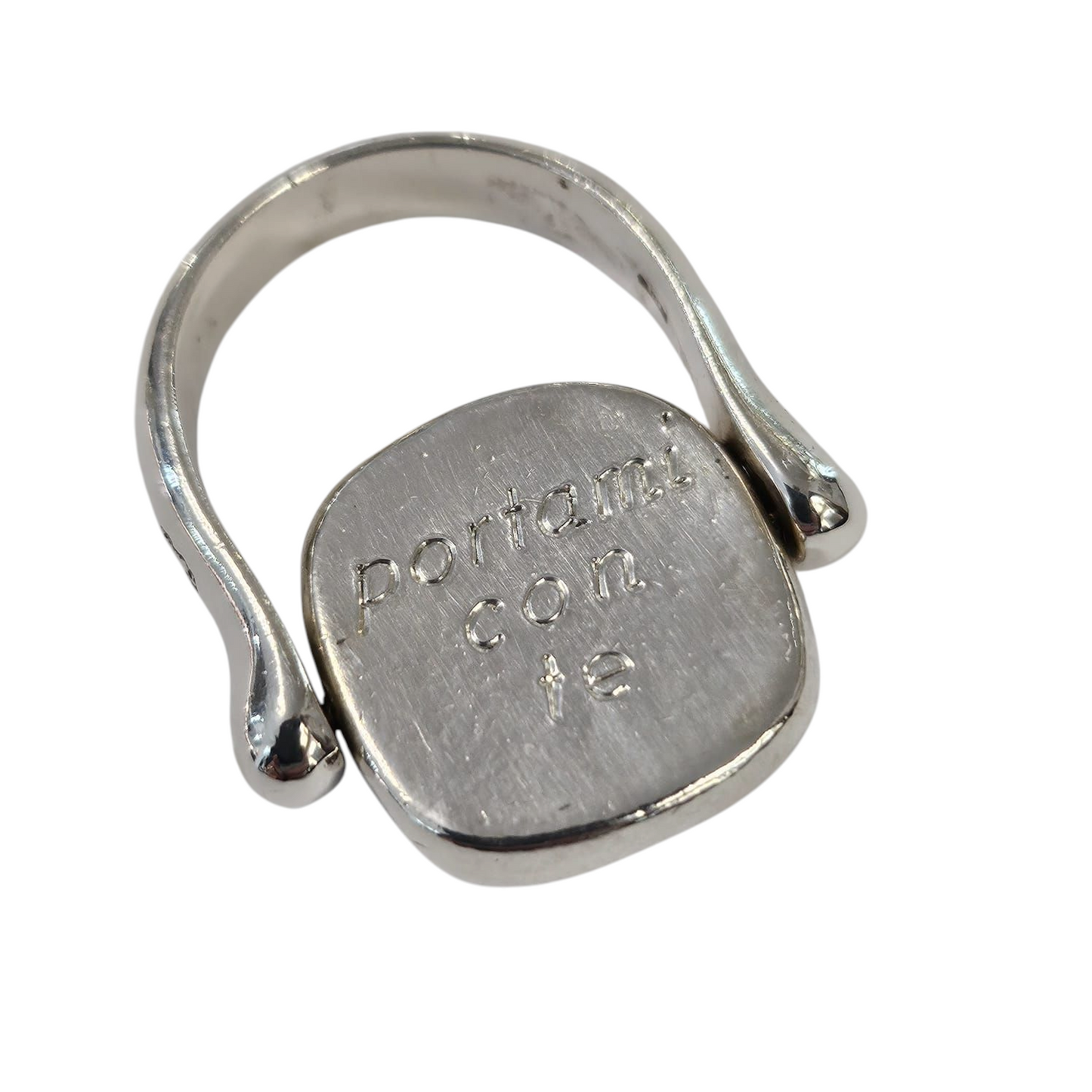 Anello DoDo piastrina con Delfino