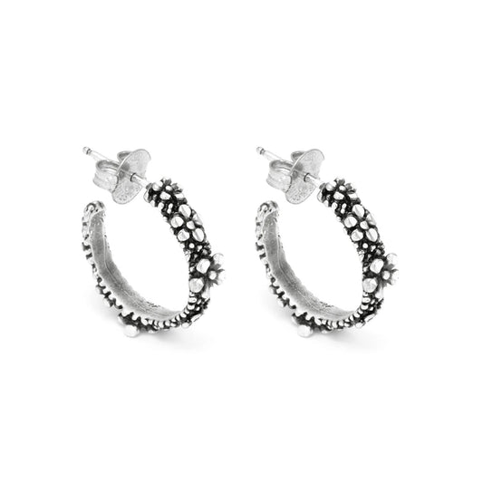 Orecchini Cerchio Millefiori