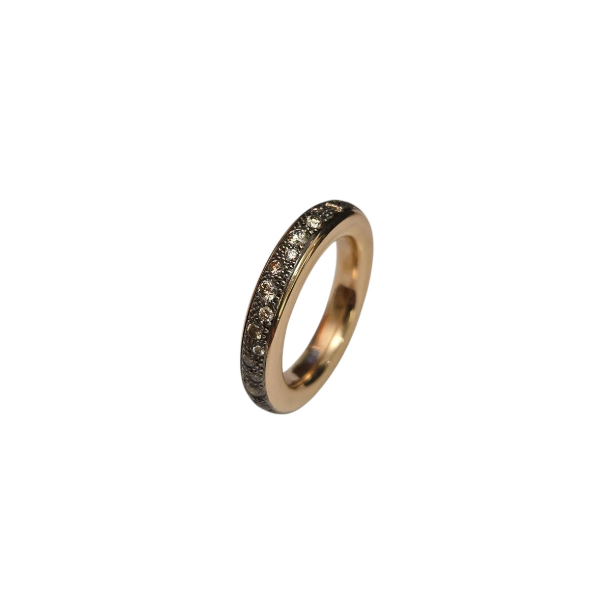 Anello Pomellato Iconica Diamanti Brown