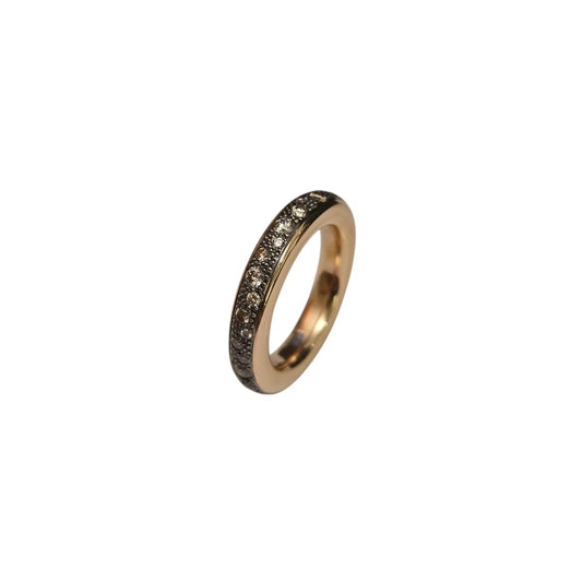 Anello Pomellato Iconica Diamanti Brown