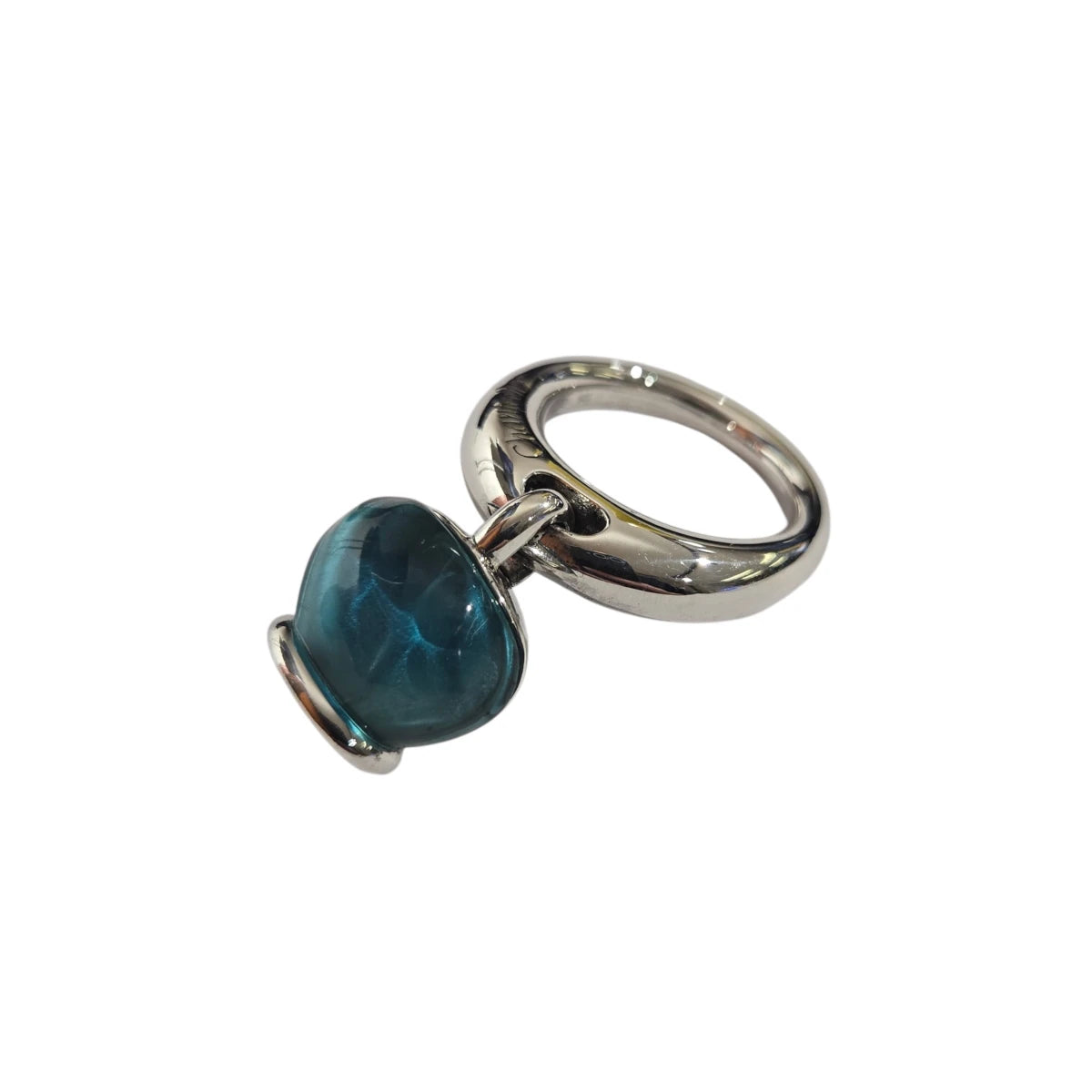 Anello Chantecler Campanella Resina Azzurra