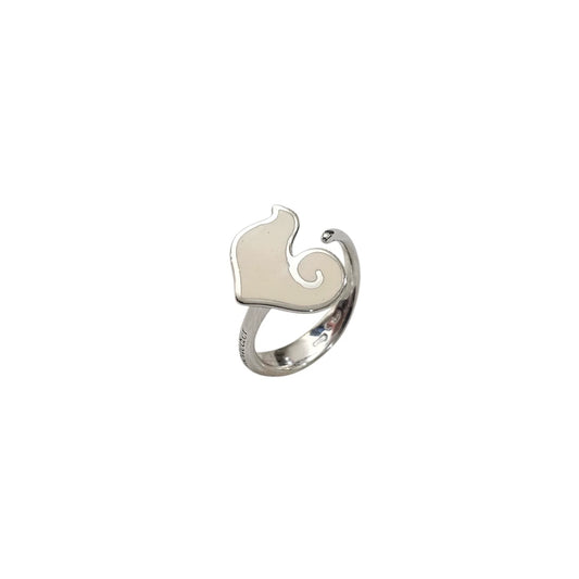 Anello Et Voilà Gallo Bianco