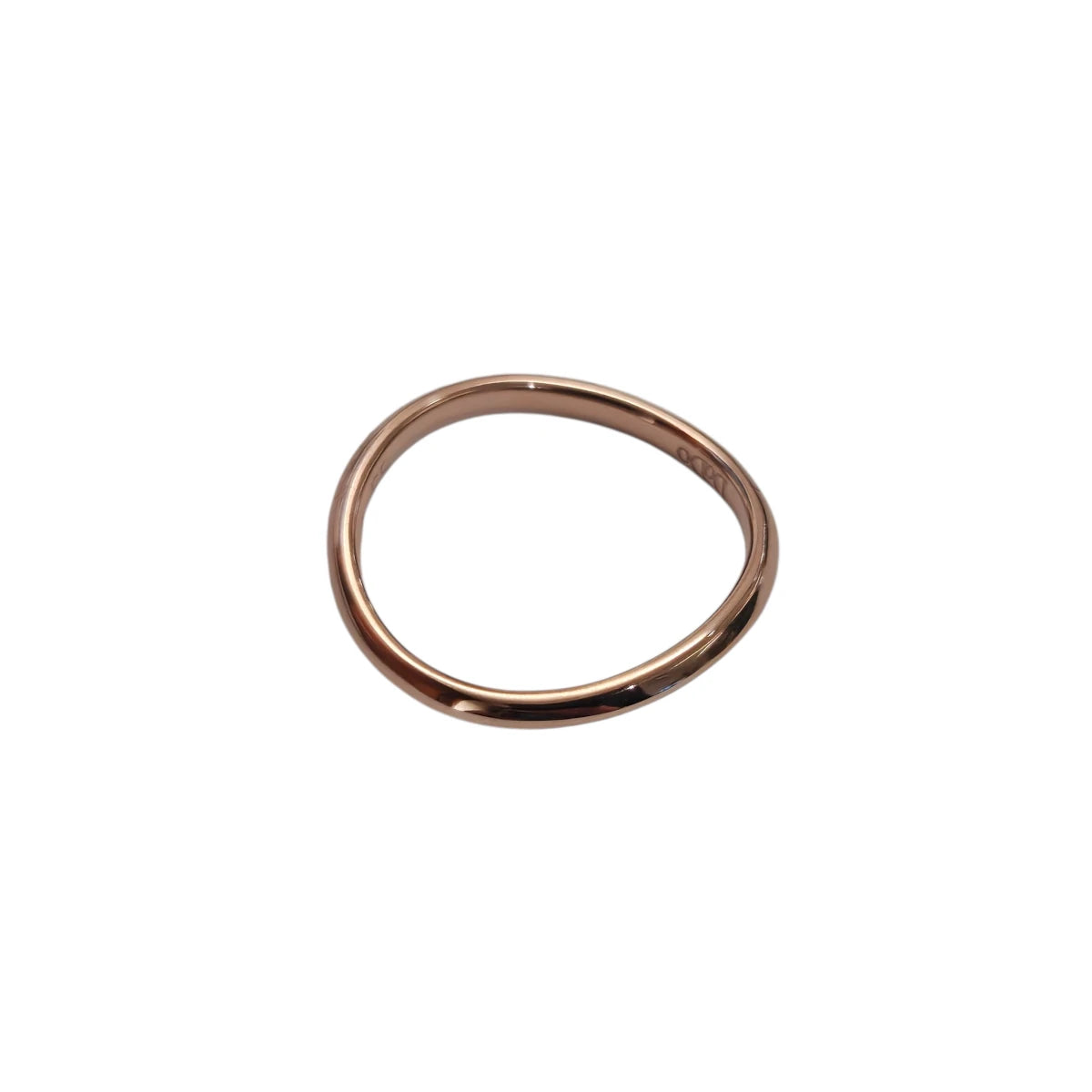 Anello DoDo Wave Essential Oro Rosa e Diamanti