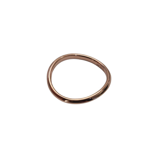 Anello DoDo Wave Essential Oro Rosa e Diamanti