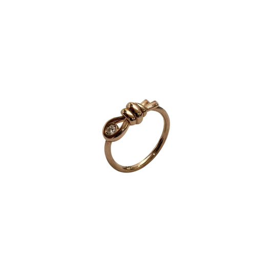 Anello DoDo Nodo con Diamante