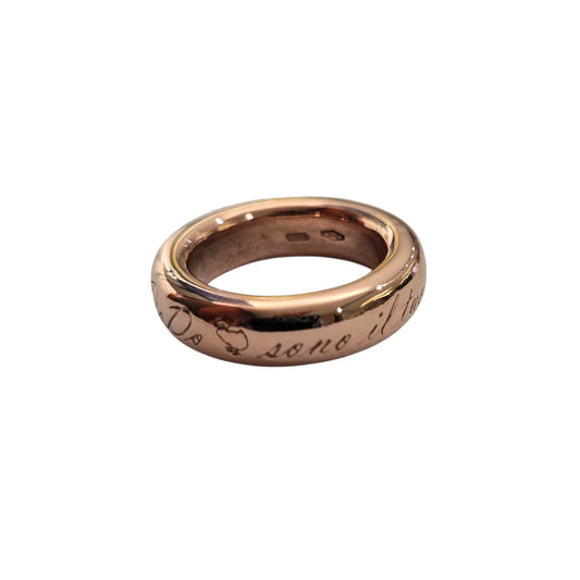 Anello DoDo Sono Il Tuo DoDo Oro Rosa