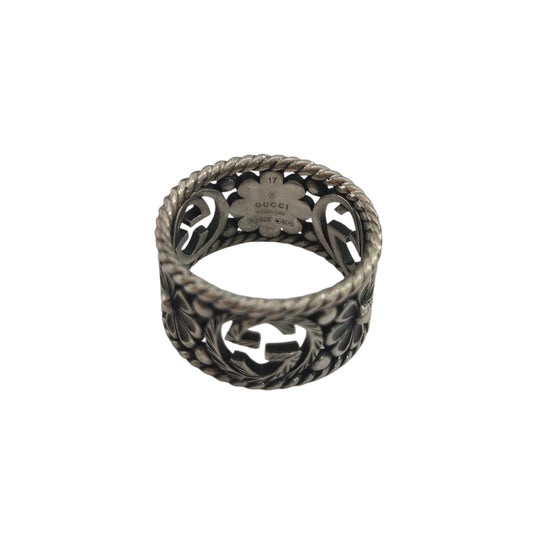 Anello Gucci Interlocked Fiore