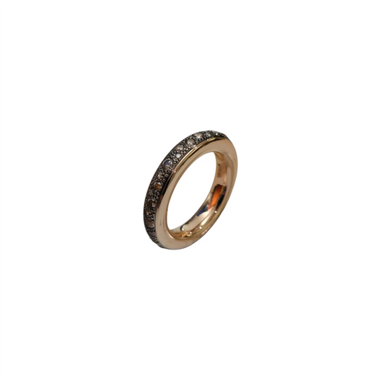 Anello Pomellato Iconica Diamanti Brown