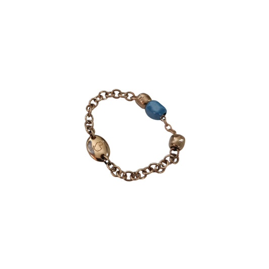 Anello DoDo Mini Granelli Turchese