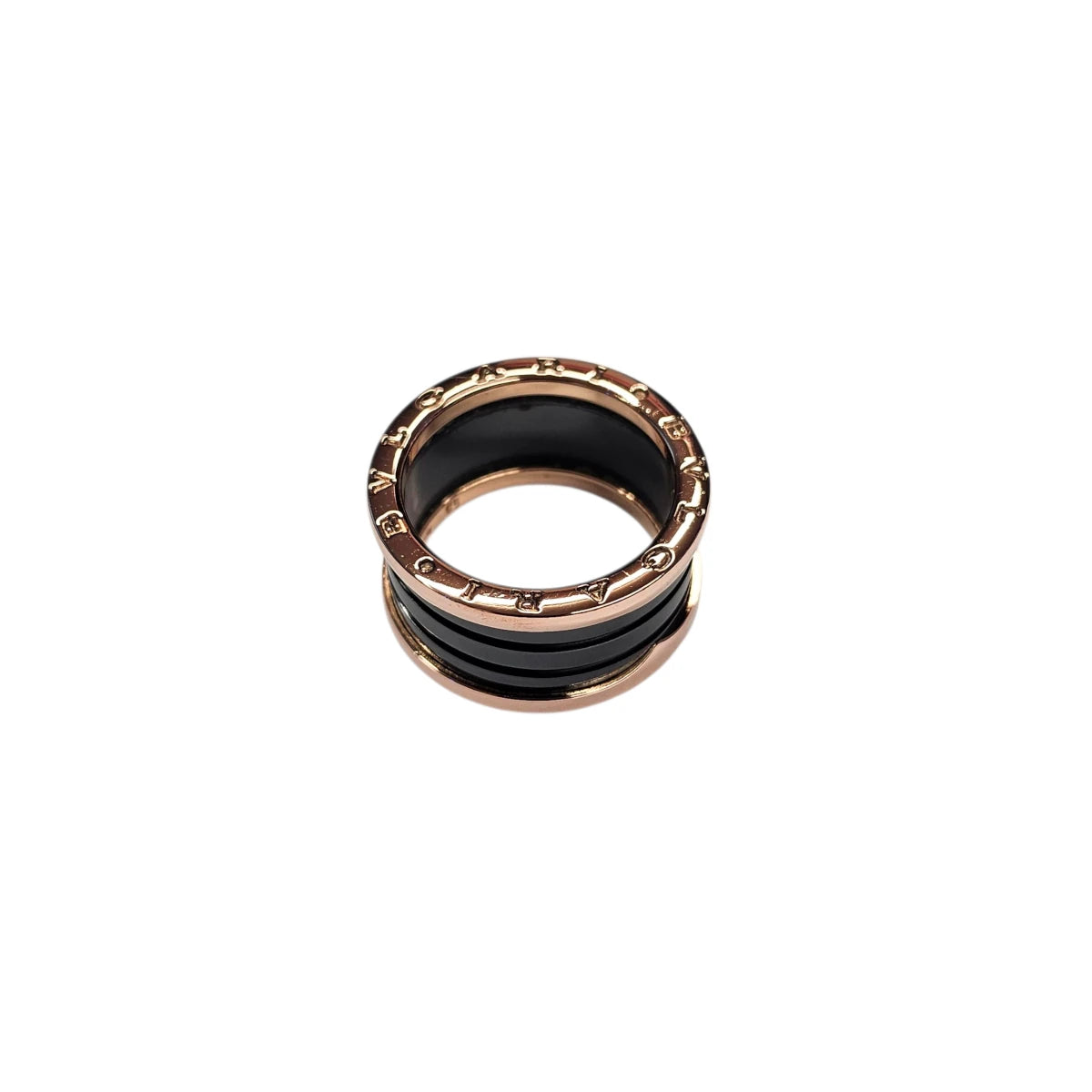 Anello Bulgari B.Zero1 Nero e Rosa