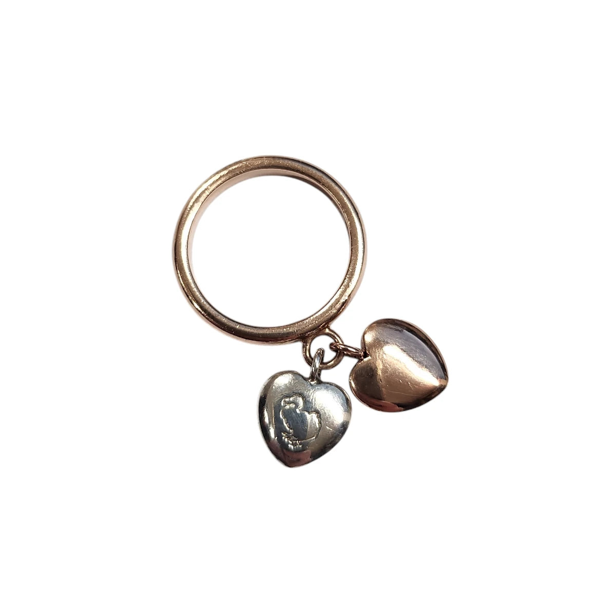 DoDo Anello Cuori Argento e Oro
