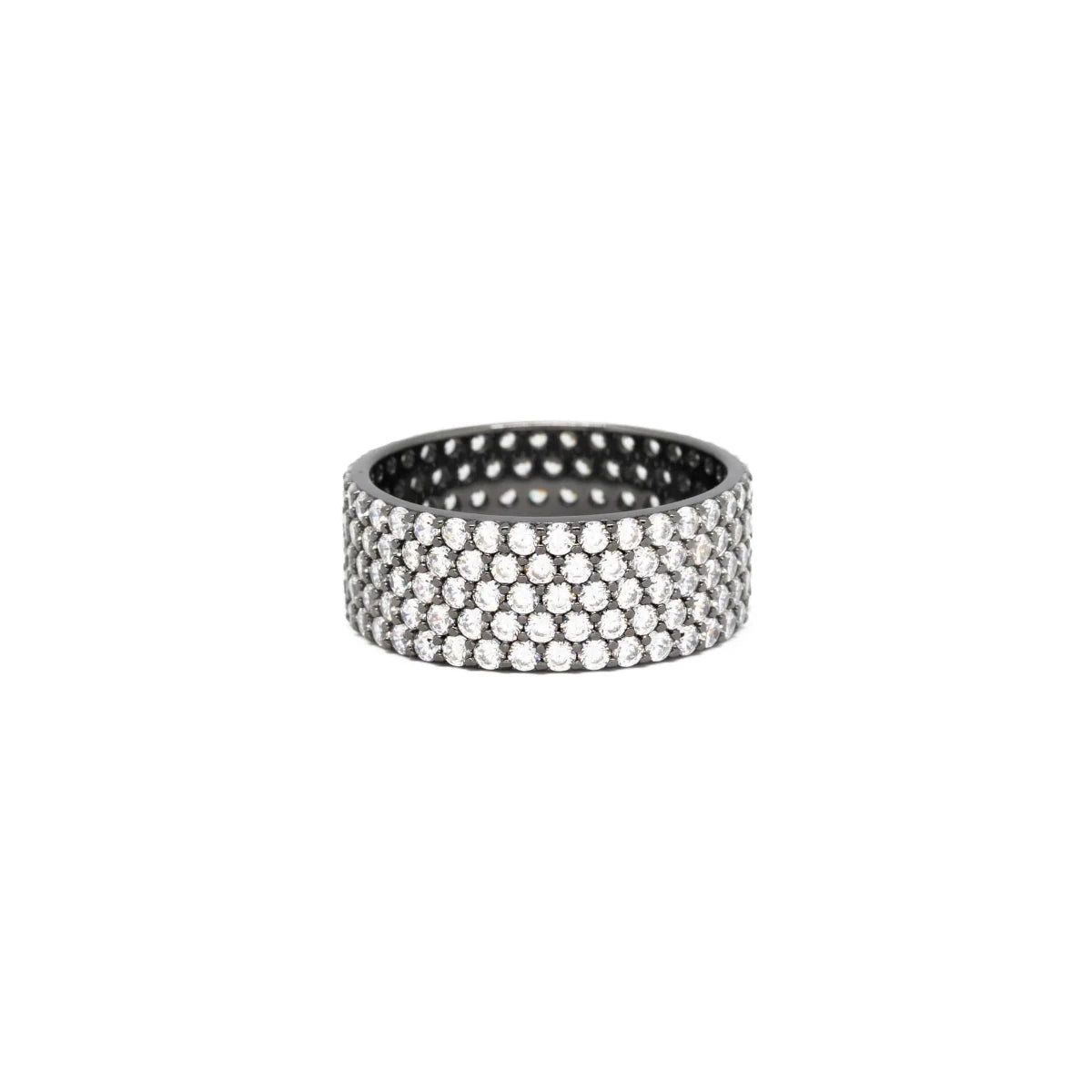 Anello Fascia Bassa Bianco
