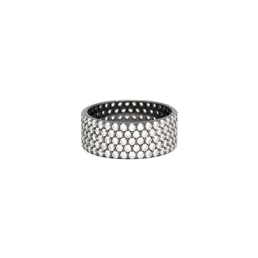 Anello Fascia Bassa Bianco