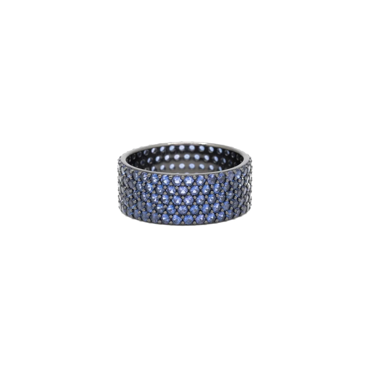 Anello Fascia Bassa Blu