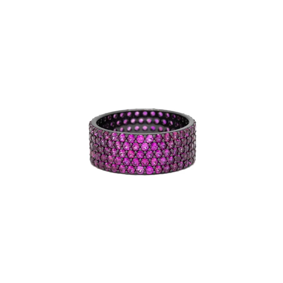 Anello Fascia Bassa Rosso