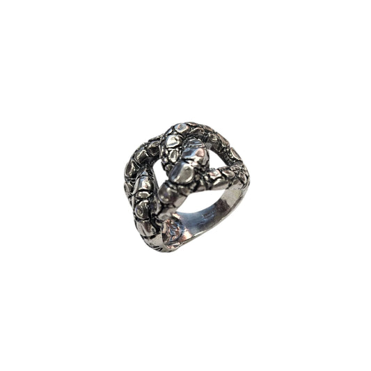 Anello Giovanni Raspini Intrecci Coccodrillo