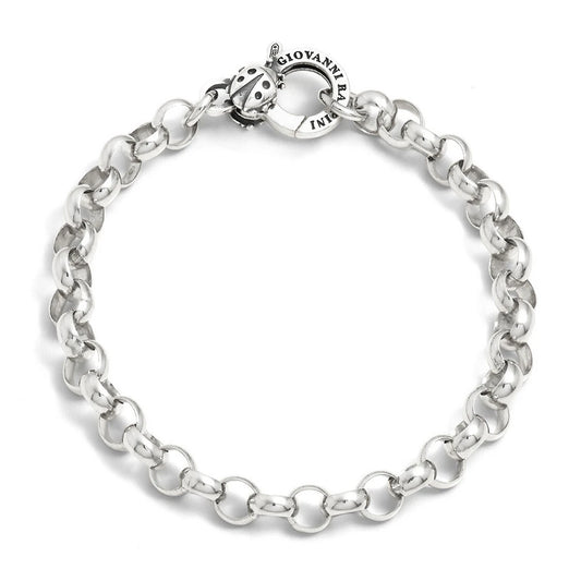 Bracciale Base Rolò Chiusura Coccinella