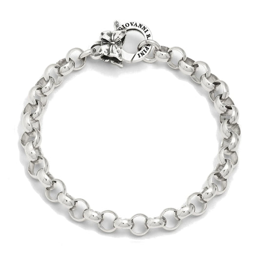 Bracciale Base Rolò Chiusura Farfalla