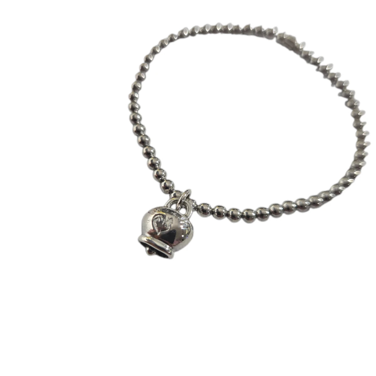 Bracciale Chantecler elastico campanella argento