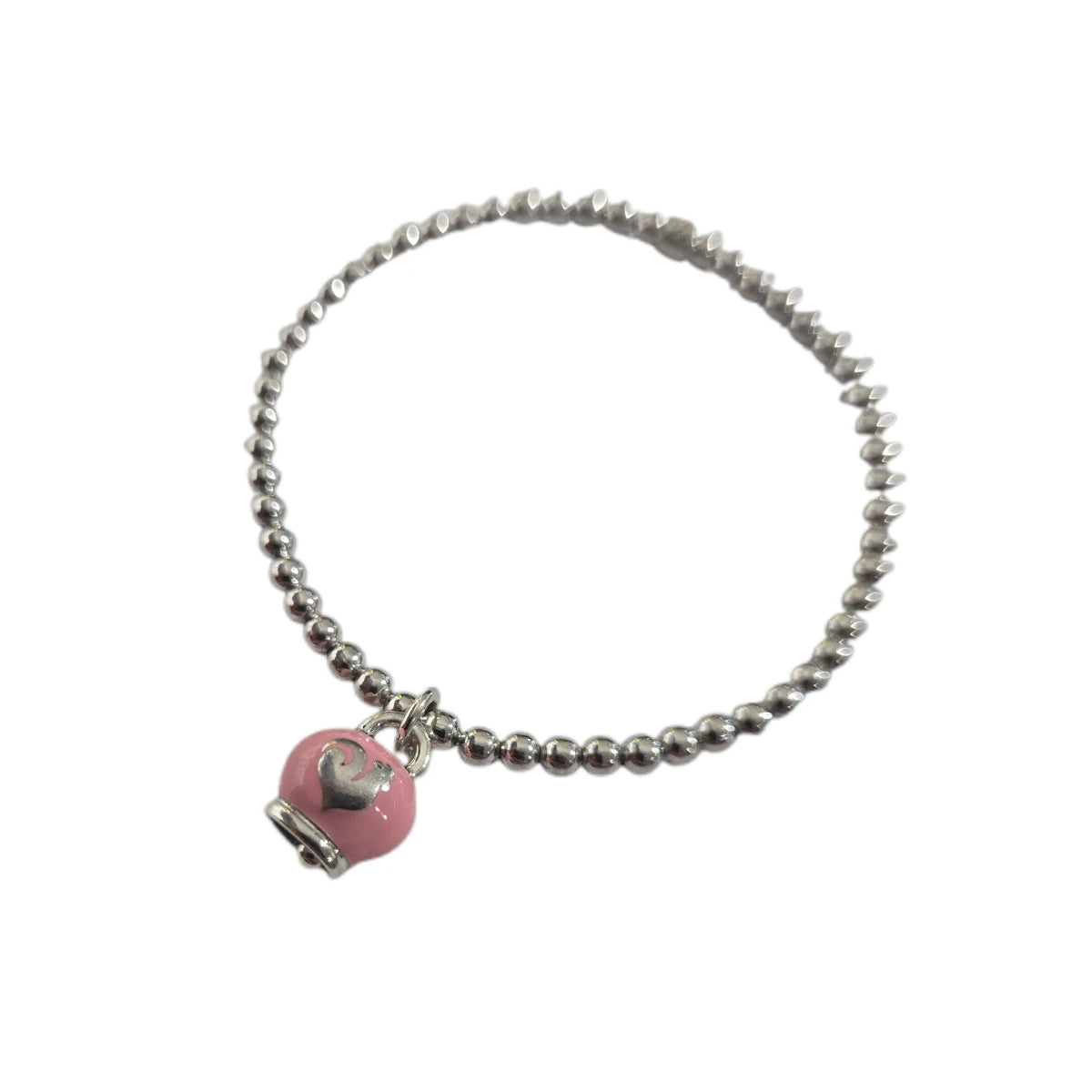Chantecler Stretch Bracelet with Light Blue Bell Charm