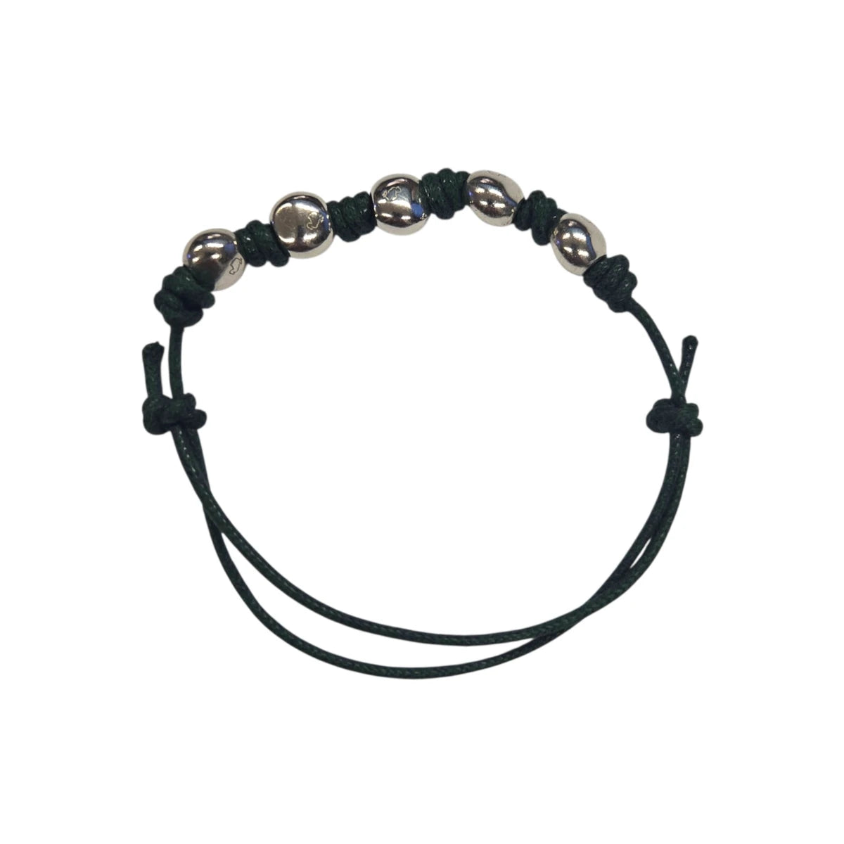 Bracciale Cordino DoDo 5 Pepite Argento Sp