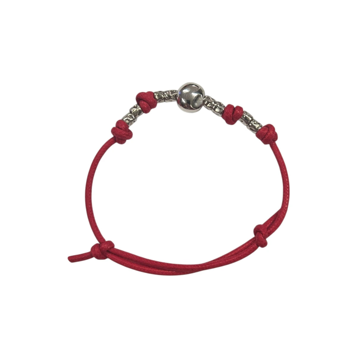 Bracciale Cordino Rosso DoDo Granelli e Pepita