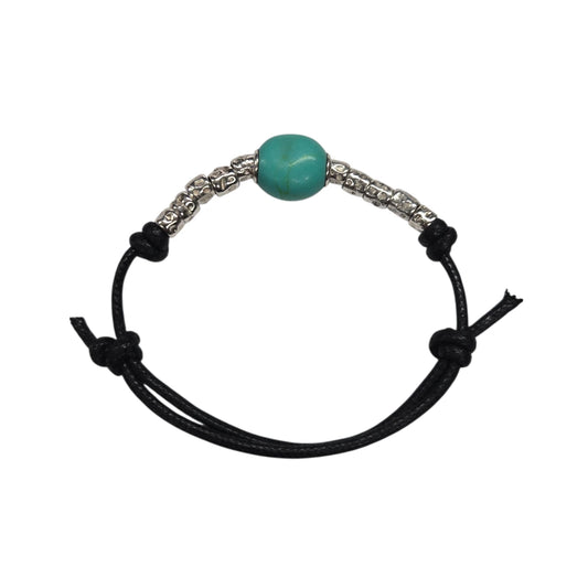 Bracciale DoDo Cordino Pepita Azzurra