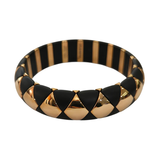 Bracciale Roberto Demeglio Aura Ceramica Nera e Oro Rosa