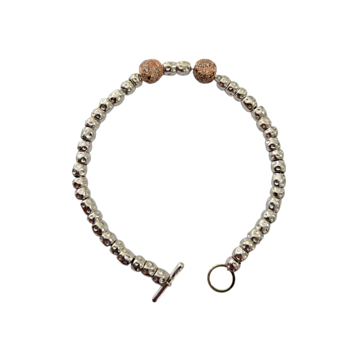 Bracciale DoDo Granelli e Pepite Diamanti Brown