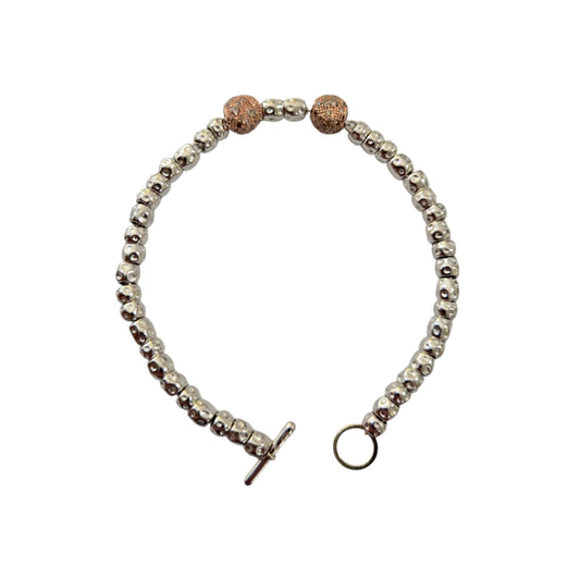 Bracciale DoDo Granelli e Pepite Diamanti Brown