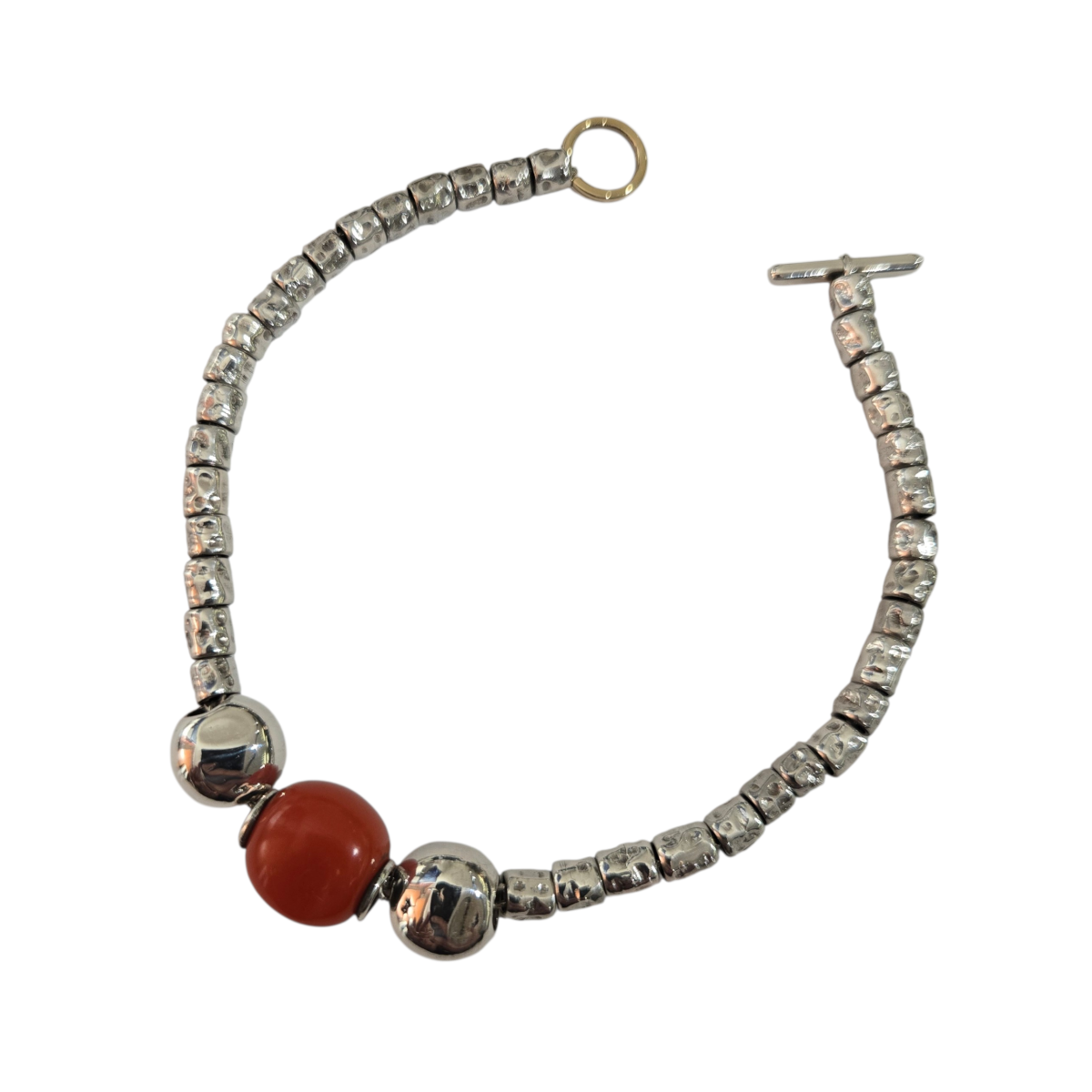 Bracciale DoDo Granelli e Pepita Rossa