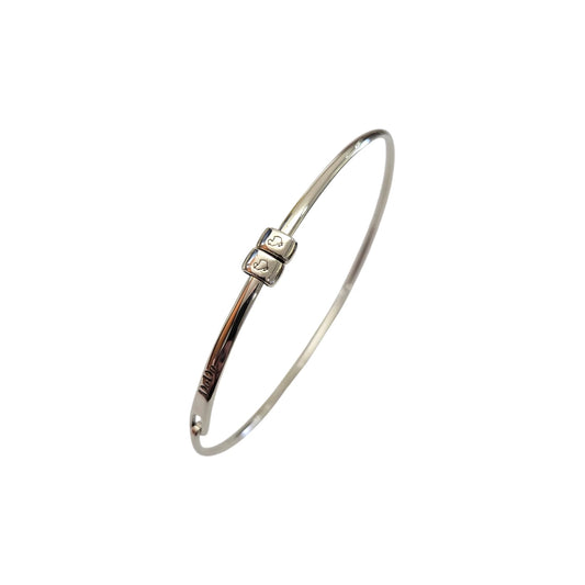 Bangle DoDo in Argento Due Stopper